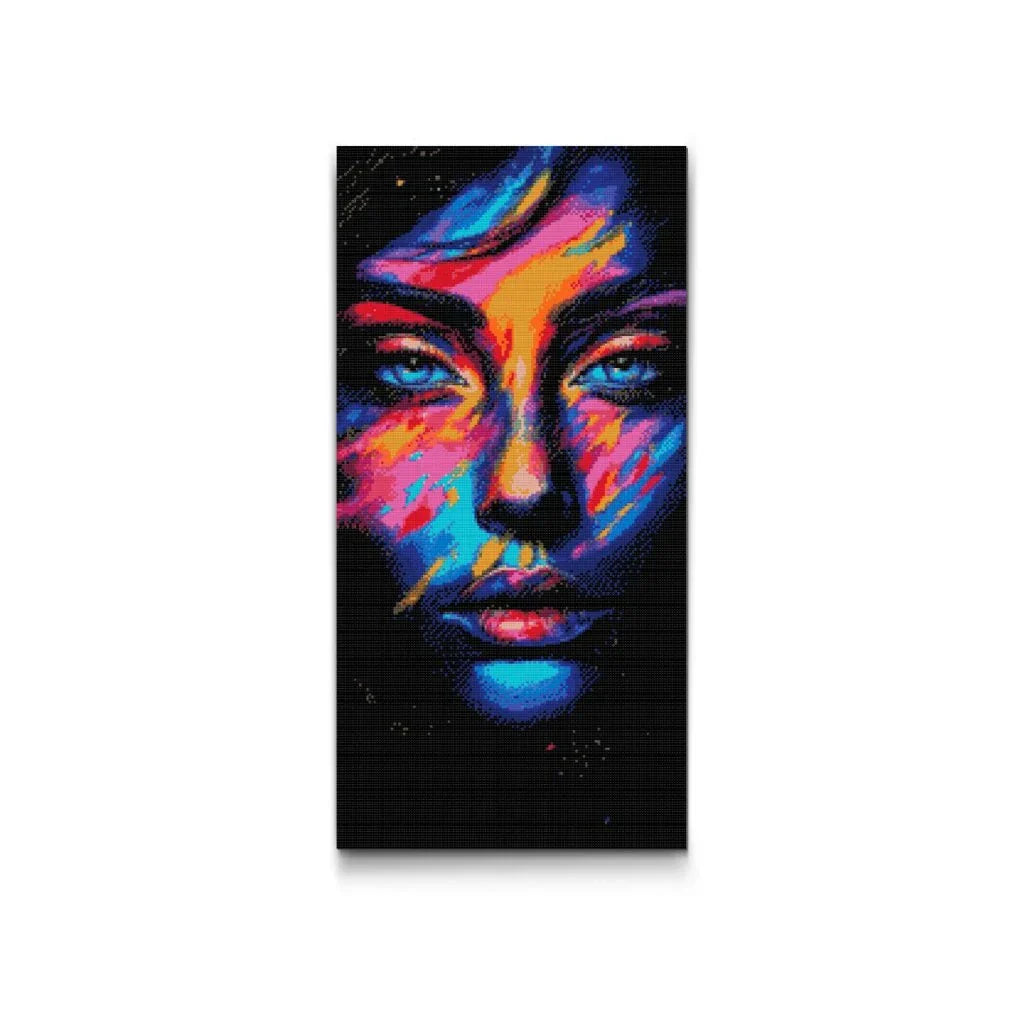 Beautiful Girl Portrait Diamond Painting Kit by Nordik Atelier