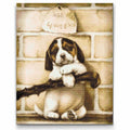 Four Week Old Puppy Diamond Painting Kit by Nordik Atelier