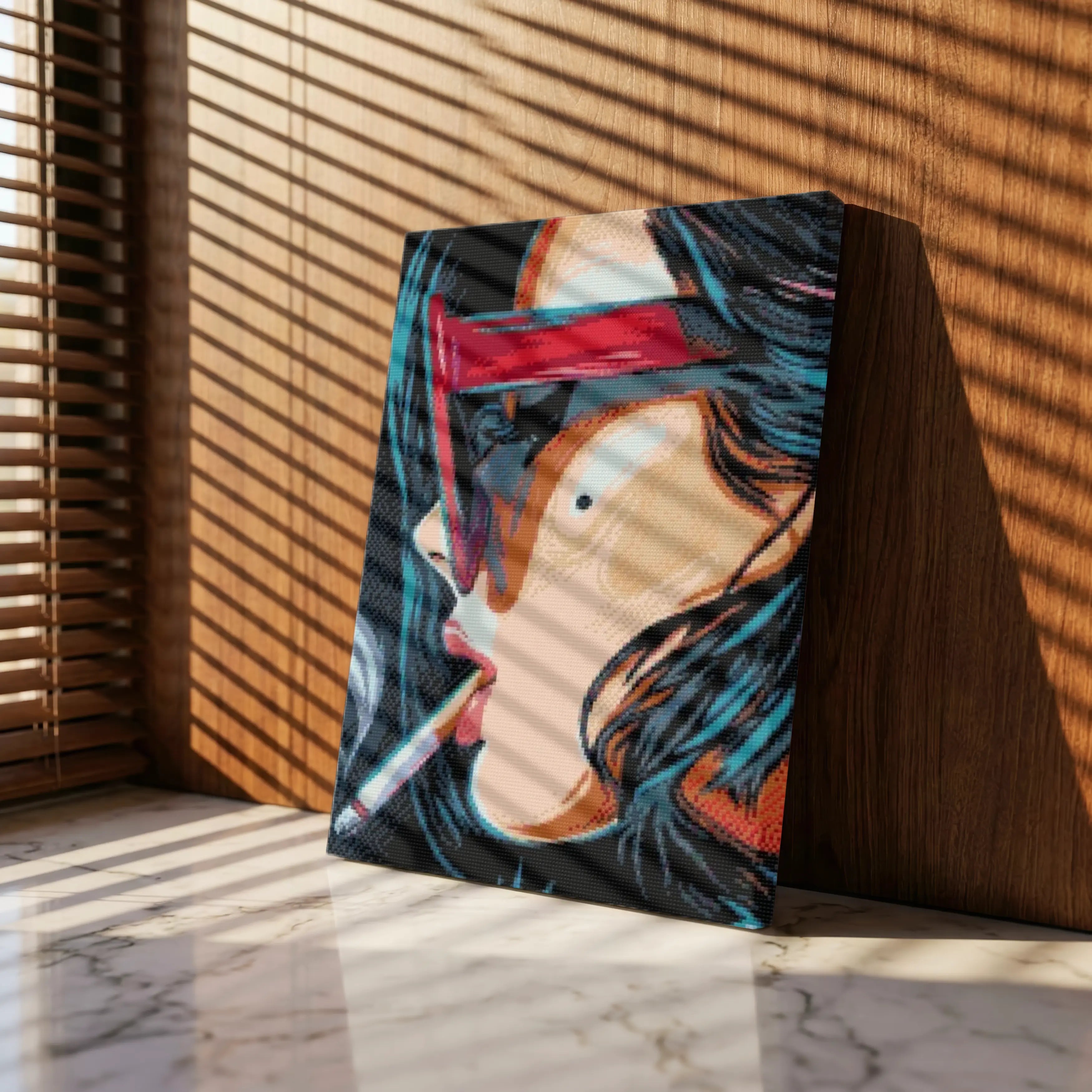 Blue Noir | Diamond Painting Kit