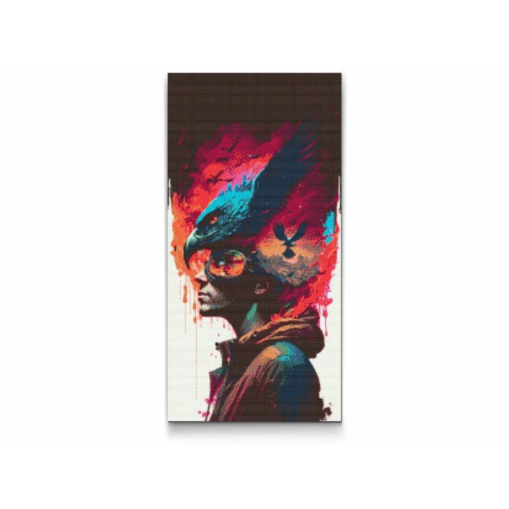Flying Thoughts Surreal Art Diamond Painting Kit by Nordik Atelier