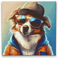 Dog with Sunglasses Diamond Painting Kit by Nordik Atelier