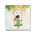 Girl on a Swing Diamond Painting Kit by Nordik Atelier