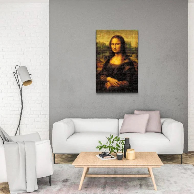 Mona Lisa by Leonardo da Vinci Diamond Painting Kit by Nordik Atelier