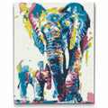 Elephant Mother and Calf