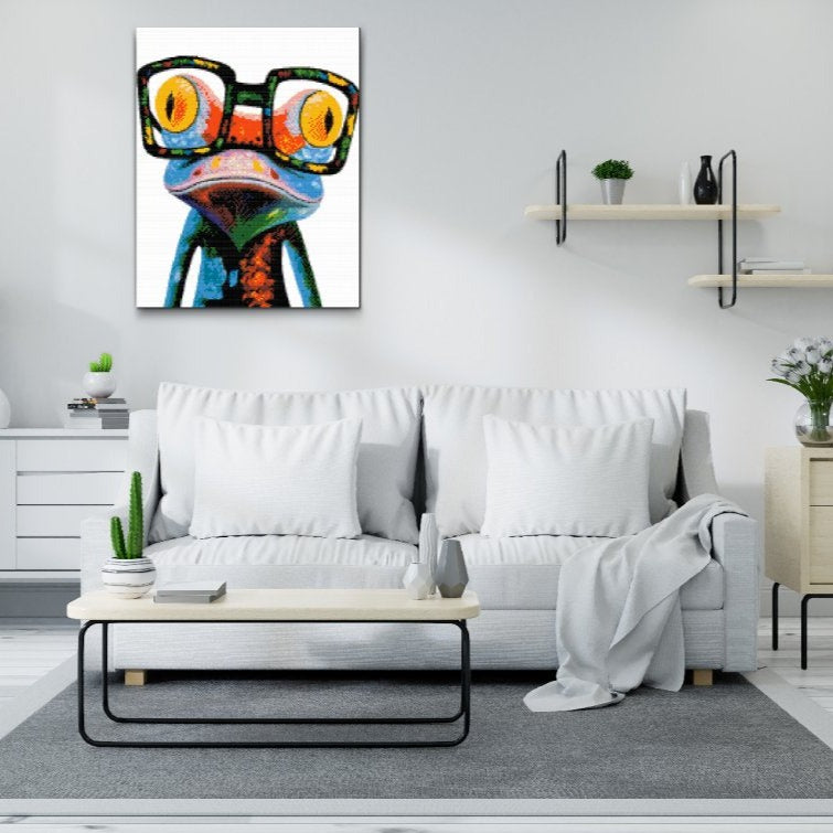 Frog Diamond Painting Kit by Nordik Atelier
